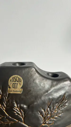 Ruscha - Handgefertigter Kerzenhalter aus Keramik kopen? Bied vanaf 49!