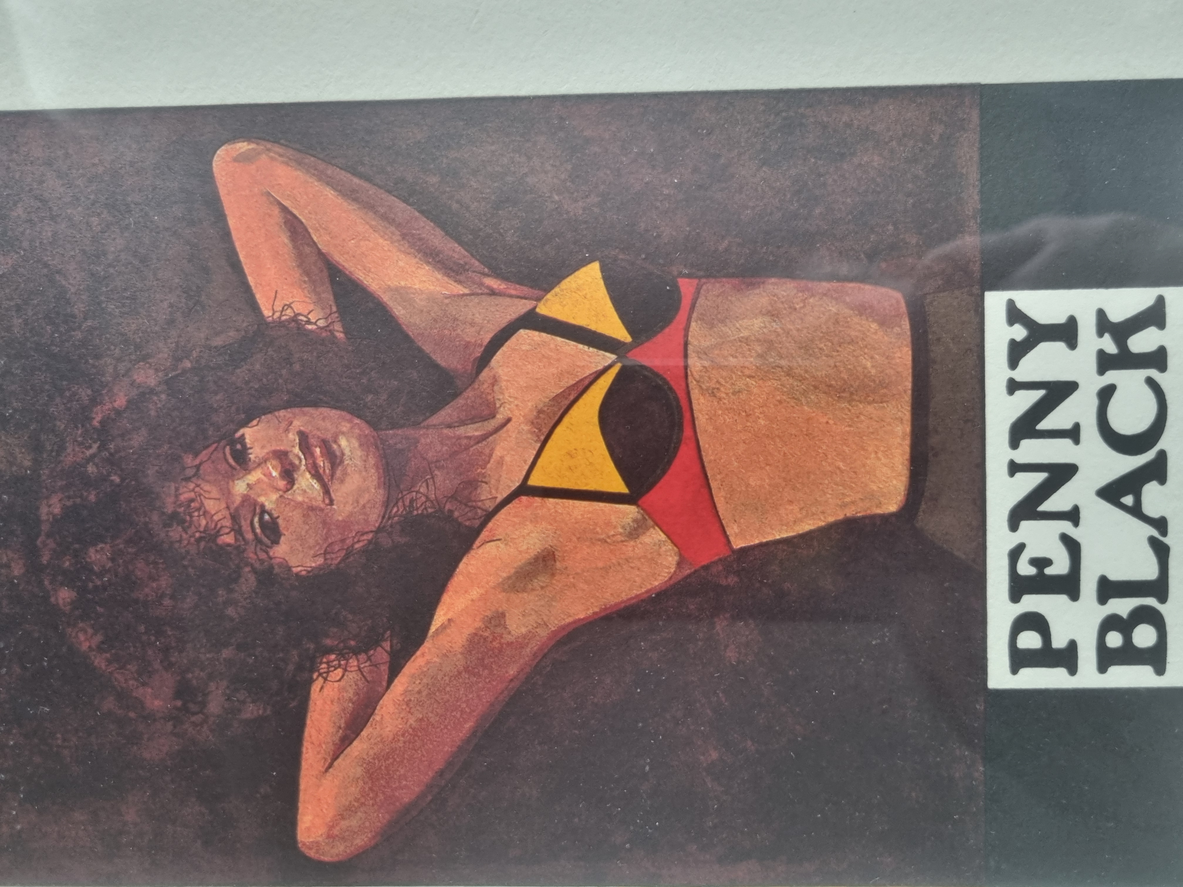 Peter Blake - Wrestlers- 'Penny Black kopen? Bied vanaf 395!
