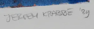 Jeroen Krabbé - Zeefdruk - 1989 kopen? Bied vanaf 195!