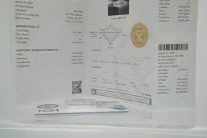 1 - TOP 0.32ct losse diamant - D-E-F / si1 - met IGI certificaat - geseald kopen? Bied vanaf 500!