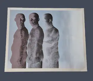 Anco van der Haar - "grafisch gezelschap De Luis" grote kleuren litho "Creo" zeer klein oplage (15) kopen? Bied vanaf 55!
