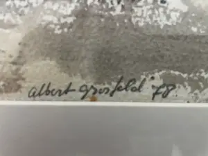 Albert Grosfeld - Abstract landschap kopen? Bied vanaf 95!