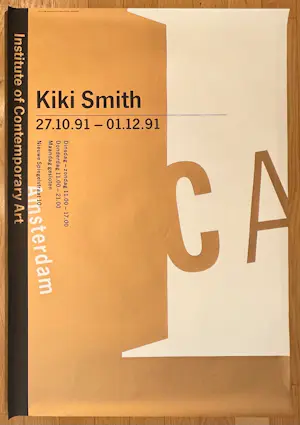 Kiki Smith - Affiche Intitute of contemporary art, Amsterdam, 1991 kopen? Bied vanaf 60!