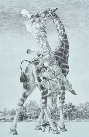 Peter Vos - Gevoelens, litho verkocht voor € 70!