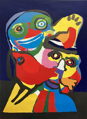 Karel Appel - De rode vogel kopen? Bied vanaf 60!