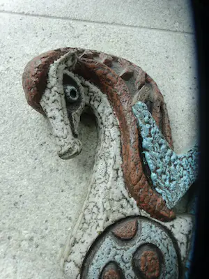 Joop Puntman - Unieke zeldzame wandplaquette - sculptuur van dansende figuur met paard kopen? Bied vanaf 250!