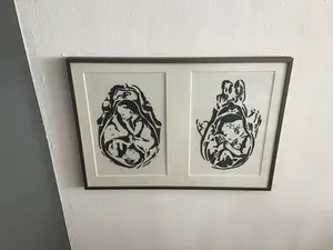 Niet of onleesbaar gesigneerd - Twee! kopen? Bied vanaf 1!