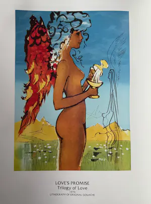 Salvador Dali - "Dali in Manhattan". With a very large collection of Dali's works. kopen? Bied vanaf 29!