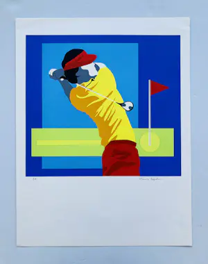 Huub Lepelaar - Golfer III kopen? Bied vanaf 55!