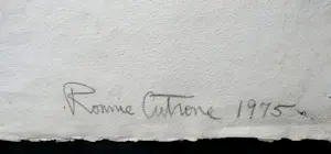 Ronnie Cutrone - Gemengde techniek op papier - 1975 kopen? Bied vanaf 199!