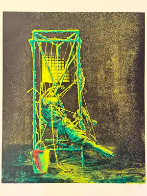 Fred Bervoets - Rottend figuur verkocht voor € 185!