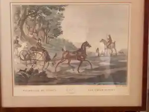 Carle Vernet - Promenade en Guigue No1 par Carle Vernet verkocht voor € 1!
