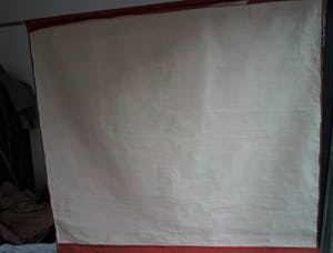 Wilfred Ukpong - Groot beschilderd doek , “Médecins Sans Frontières” – 117 x 125 cm - 1999 kopen? Bied vanaf 1!