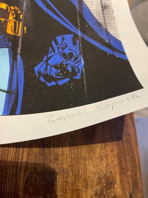 Benjamin Spark - Batman Orignal Print NEW kopen? Bied vanaf 200!