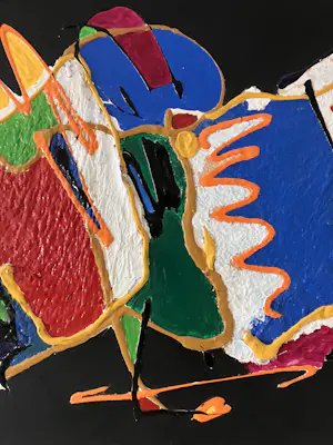 Ton Albers - Kleurrijk fantasiedier kopen? Bied vanaf 250!