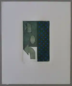 Thomas Ankum - Zonder Titel, ets, oplage 2 ex., 1993 gesigneerd/genummerd, mint kopen? Bied vanaf 55!