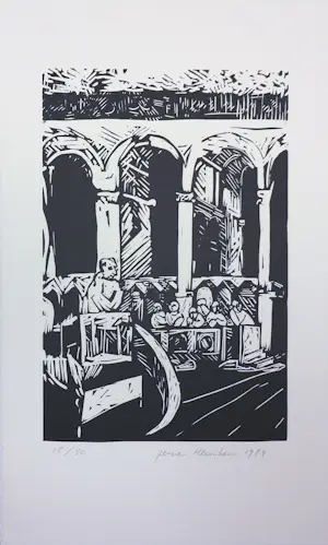 Jeroen Hermkens - Linogravures, Map met 8 linogravures Paris kopen? Bied vanaf 90!