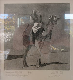 Niet of onleesbaar gesigneerd - Aquatint "Arabian Nights" kopen? Bied vanaf 10!