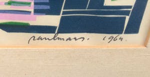 Niet of onleesbaar gesigneerd - C776 - Flamingo's kopen? Bied vanaf 10!