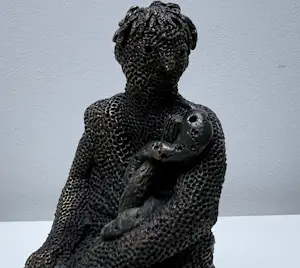 Carolein Smit - Bronzen sculptuur | Asklepios kopen? Bied vanaf 275!