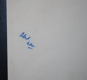 Niet of onleesbaar gesigneerd - bloeiende boom in een zuidelijke setting - gouache kopen? Bied vanaf 1!