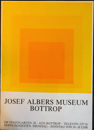 Josef Albers - tentoonstellingsaffiche kopen? Bied vanaf 45!