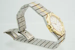 41 - Gedeeltelijk geelgouden met staal Unisex polshorloge Chopard St. Moritz kopen? Bied vanaf 350!