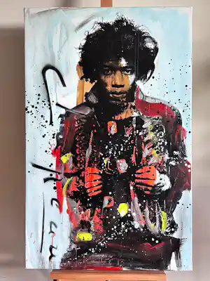 Ronald Chapeau - Jimi Hendrix verkocht voor € 250!