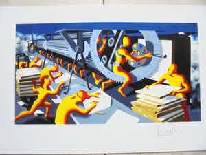 Mark Kostabi - Modern Times verkocht voor € 60!