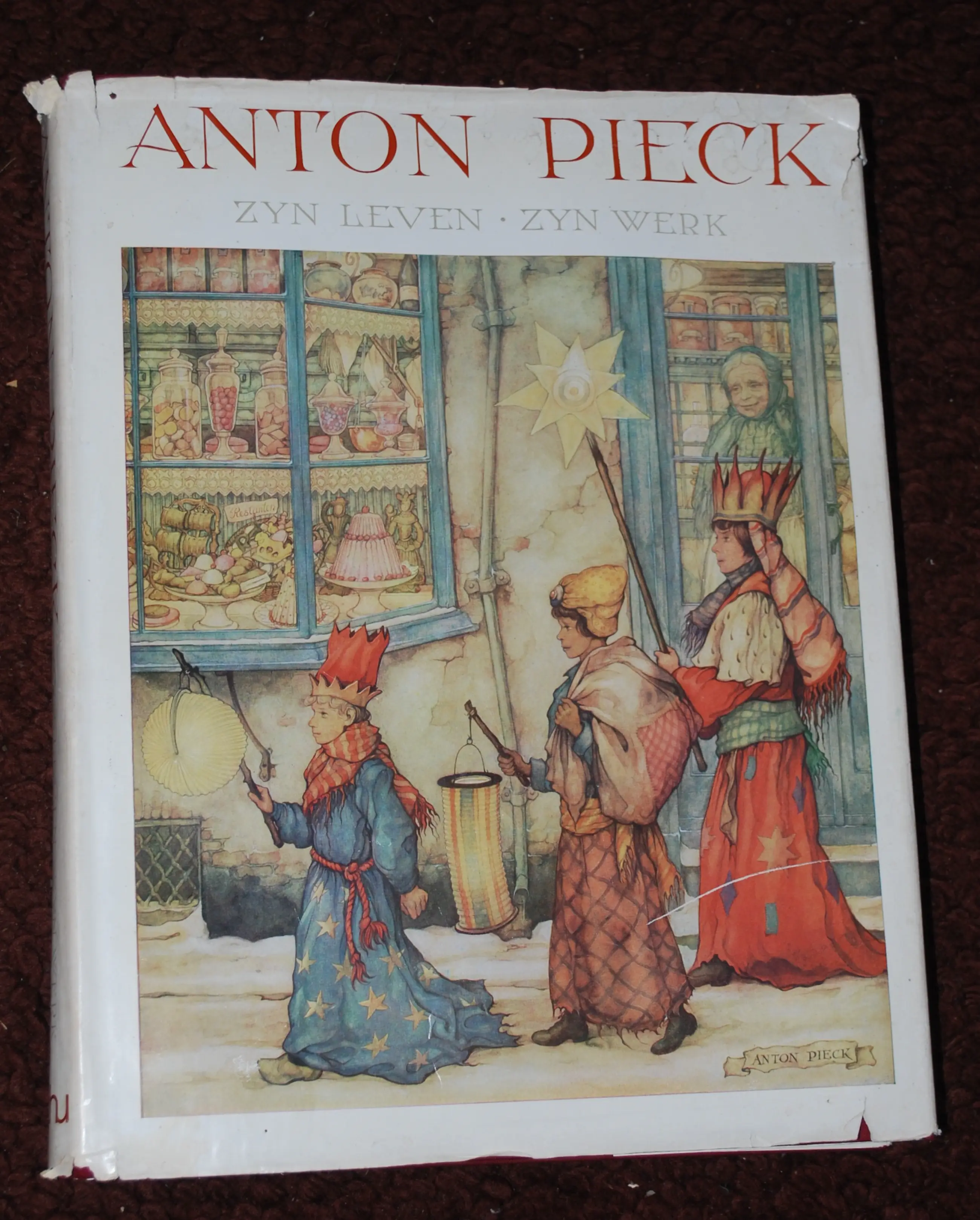 Anton Pieck - Zijn Leven, Zijn Werk - gesigneerd, gedateerd 1973
