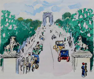 Kees van Dongen - Litho: "La révolte des anges" - 1951 kopen? Bied vanaf 199!