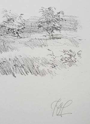 Peter Vos - Schiereiland Melancholie, litho kopen? Bied vanaf 75!