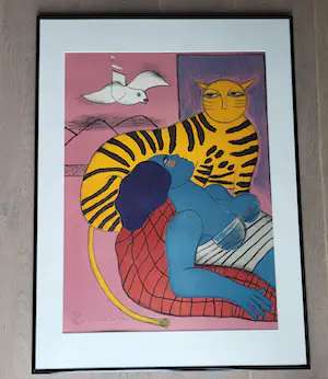Corneille - litho 25/125, gesigneerd linksonder - 1989 kopen? Bied vanaf 249!
