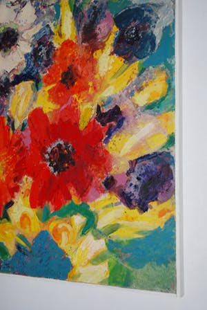 Jan Laeven - Bloemen - olieverfschilderij uit 1967 kopen? Bied vanaf 65!