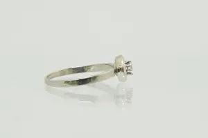 20- Elegant 14K wit gouden solitair ring briljant geslepen (H/si) 0.20) diamant kopen? Bied vanaf 210!