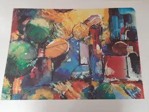 Frans Bianchi - Zeefdruk, zonder titel. kopen? Bied vanaf 30!