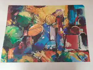Frans Bianchi - Zeefdruk, zonder titel. kopen? Bied vanaf 30!