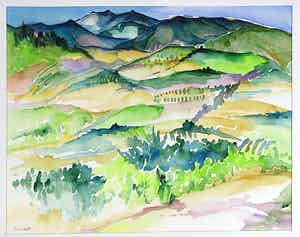 Joe Wols - Aquarel, Provence verkocht voor € 71!
