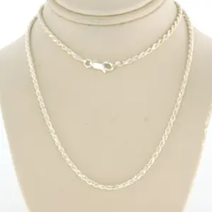 Zilveren ketting - 45 cm - 3.5 gram kopen? Bied vanaf 1!