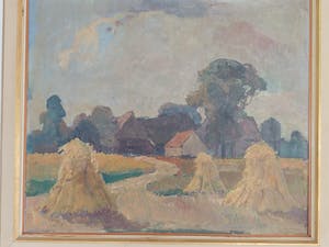 Jan Kagie (jr.) - Landschap Drenthe met Boerderij kopen? Bied vanaf 300!