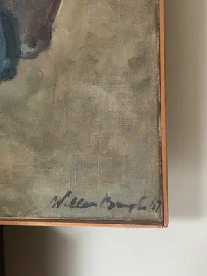 Willem Borgh - Groot olieverf stillleven kopen? Bied vanaf 150!