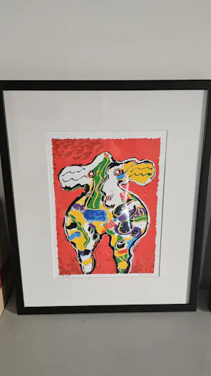Peter Diem - Happy Cow Red and Blue kopen? Bied vanaf 50!