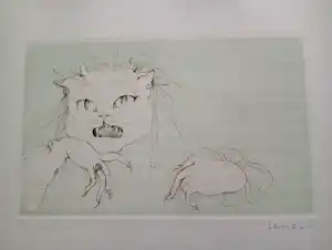 Leonor Fini - Leonor Fini Ets Le Toung-Sok surrealisme 1975 kopen? Bied vanaf 75!