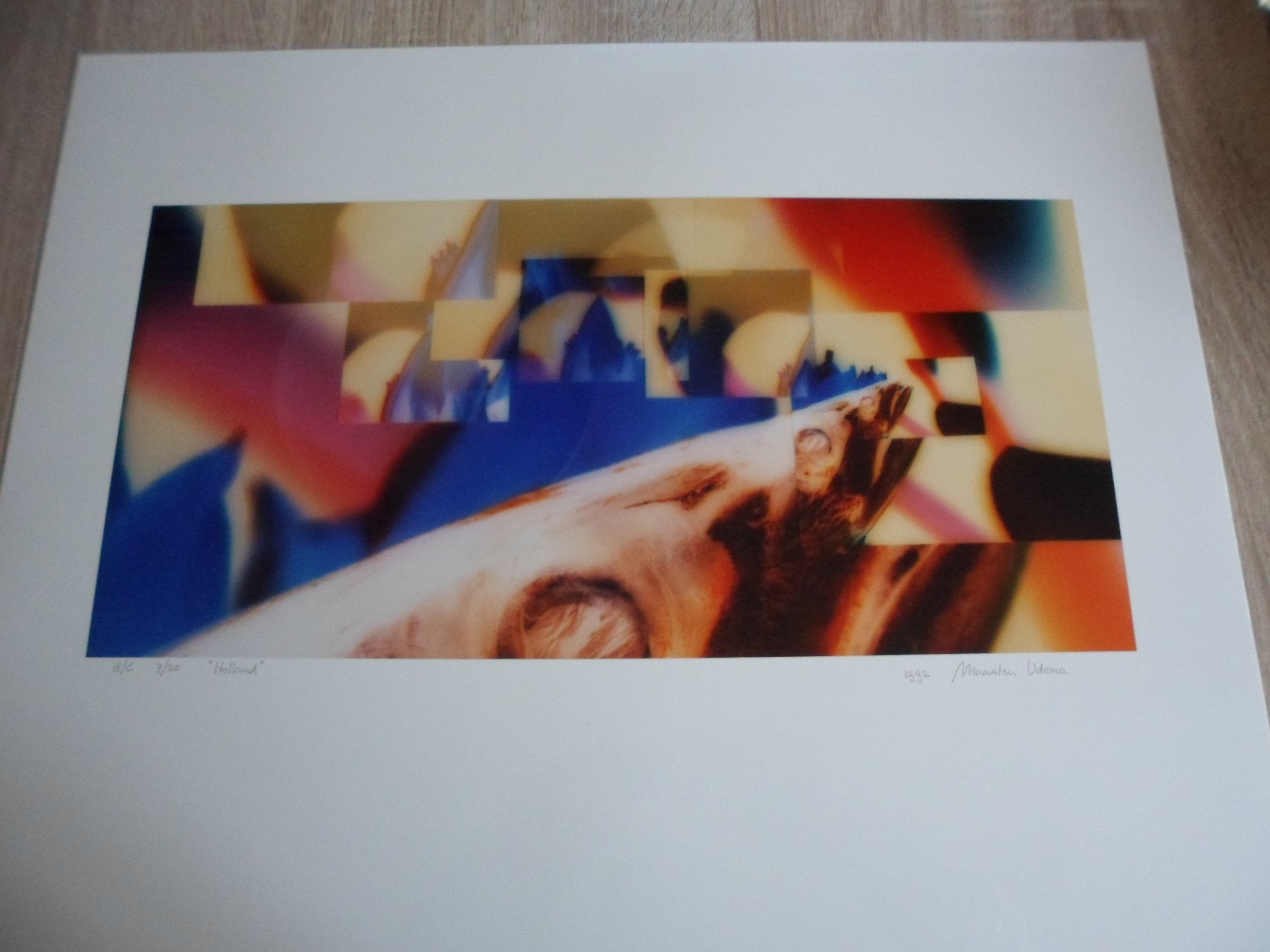 Maarten Udema - C-print op plasticfolie. Titel "Holland". kopen? Bied vanaf 10!