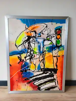 Erik Zwezerijnen - Traffic Light verkocht voor € 175!
