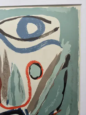 Bram van Velde - Litho. 1952. Derriere Le Miroir. kopen? Bied vanaf 139!