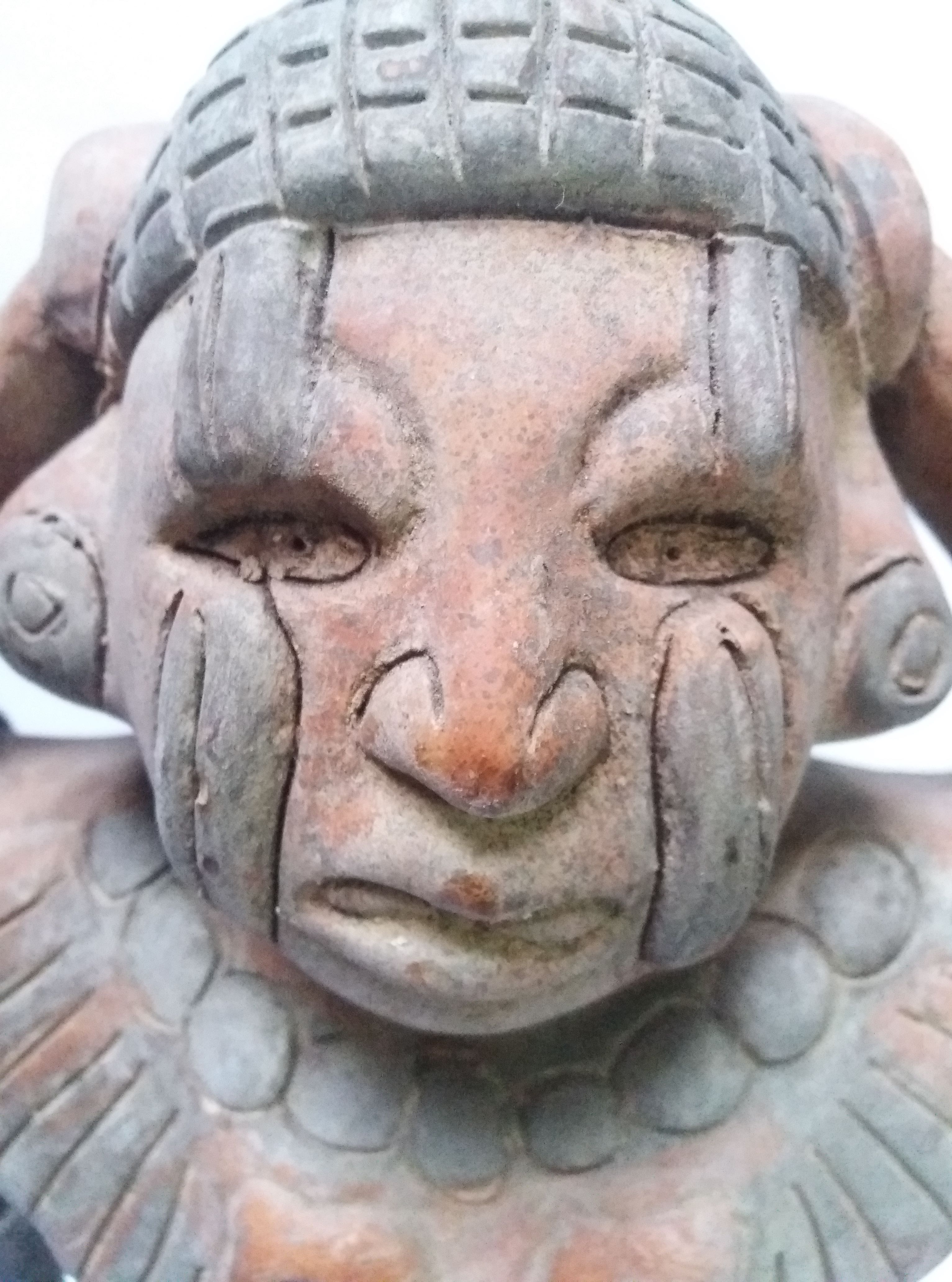 Niet of onleesbaar gesigneerd - vintage Mexicaans terracotta beeld van een water wijn Drager . kopen? Bied vanaf 1!
