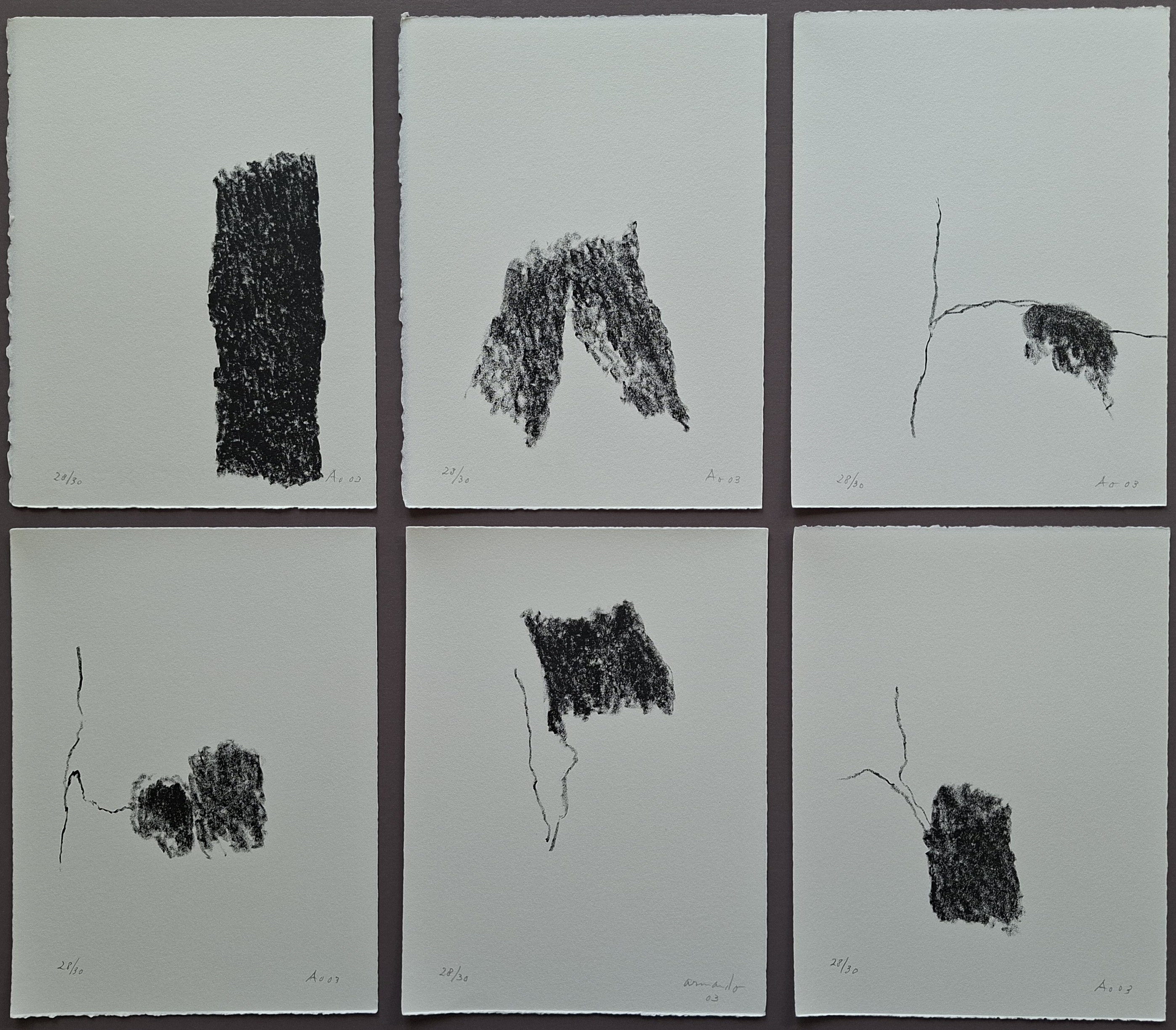 Armando - Der Baum, cassette met zes litho's kopen? Bied vanaf 599!