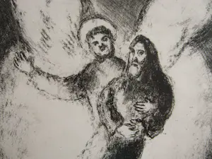 Marc Chagall - ADAM und EVA - VISION ELIAS - ISRAEL befreit von BABYLON kopen? Bied vanaf 200!