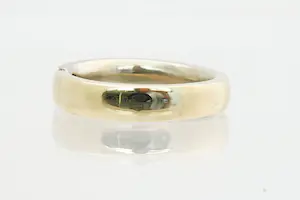 80 - Moderne 14 karaat bi colour gouden solitair ring met ca 0.25 crt diamant kopen? Bied vanaf 520!